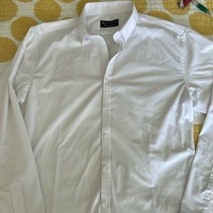 Tailored Athlete Essential Dress Shirt in White NWOT XL